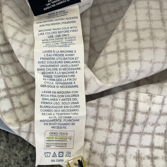 2 pc Tommy Hilfiger pillow cover/sham and queen pillowcase - Picture 14 of 14